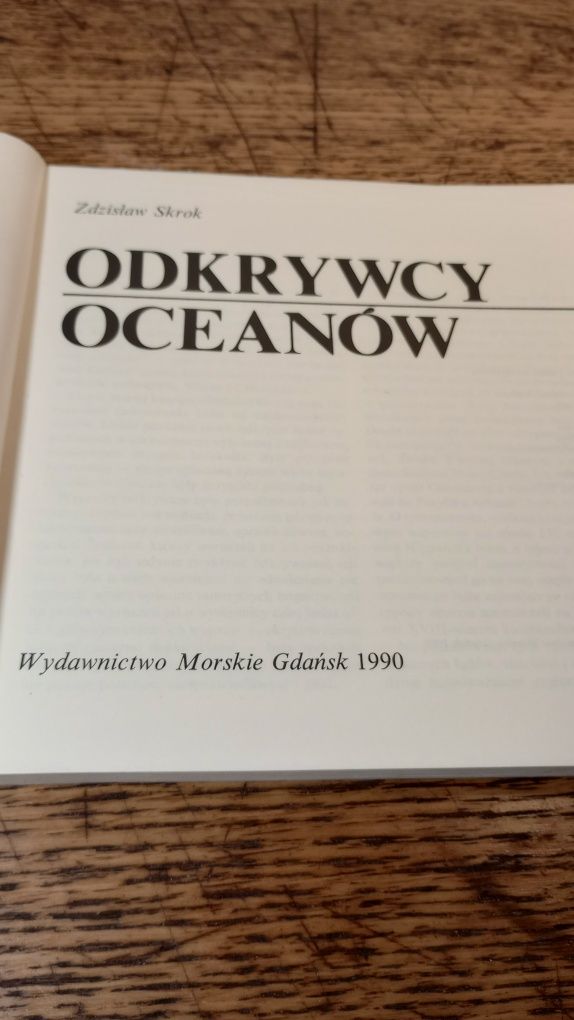 Odkrywcy oceanów. Zdzisław Skrok