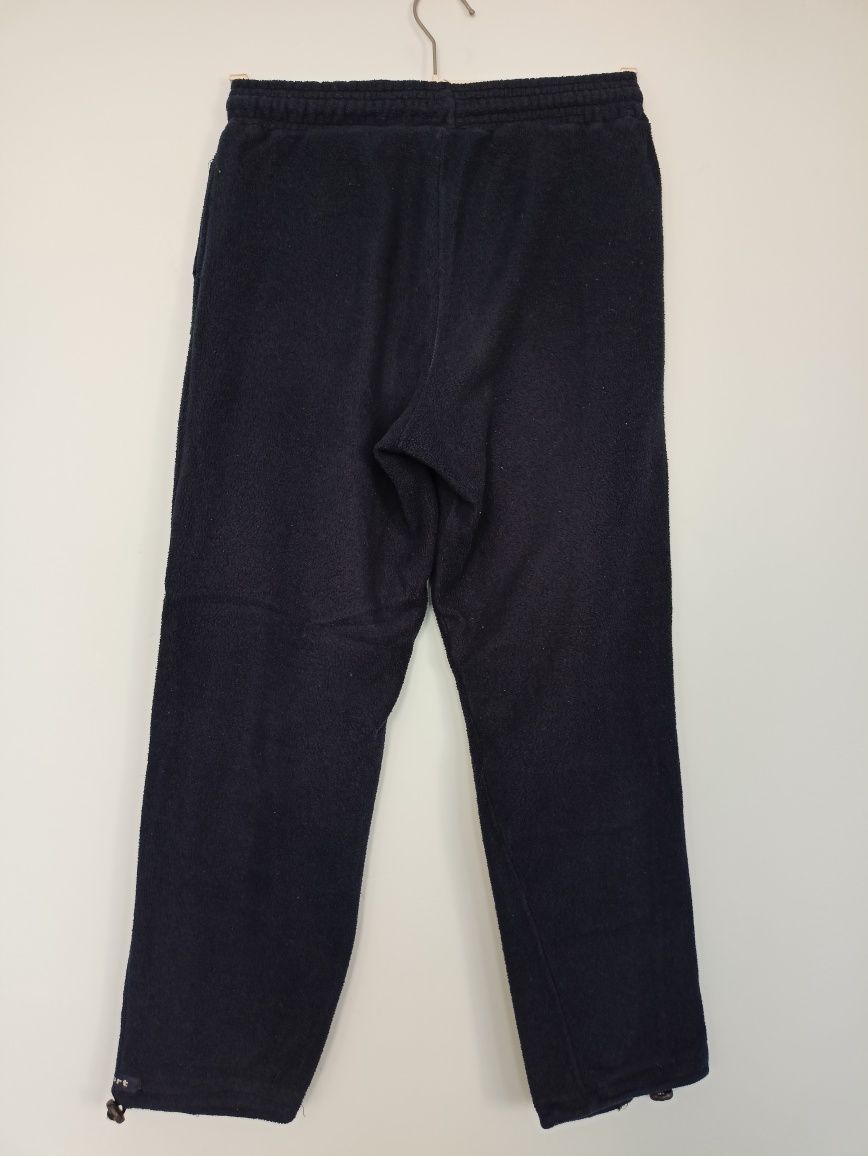 Granatowe spodnie dresowe z polaru rozmiar 152