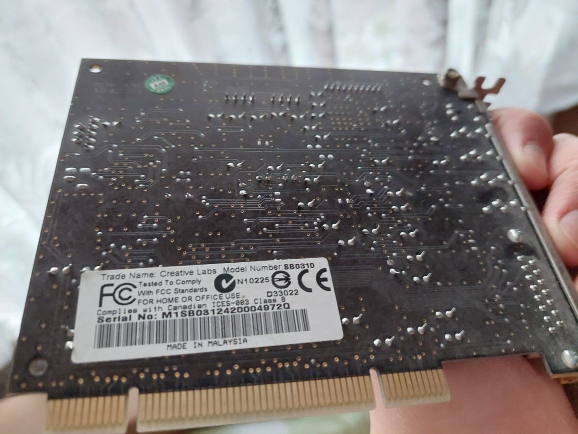 Karta dźwiękowa PCI Sound Blaster Audigy LS SB0310