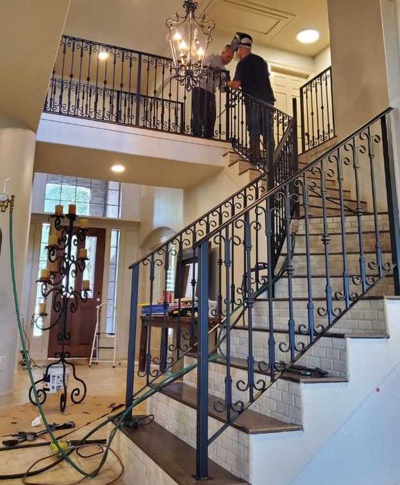 Лестничные конструкционные перила