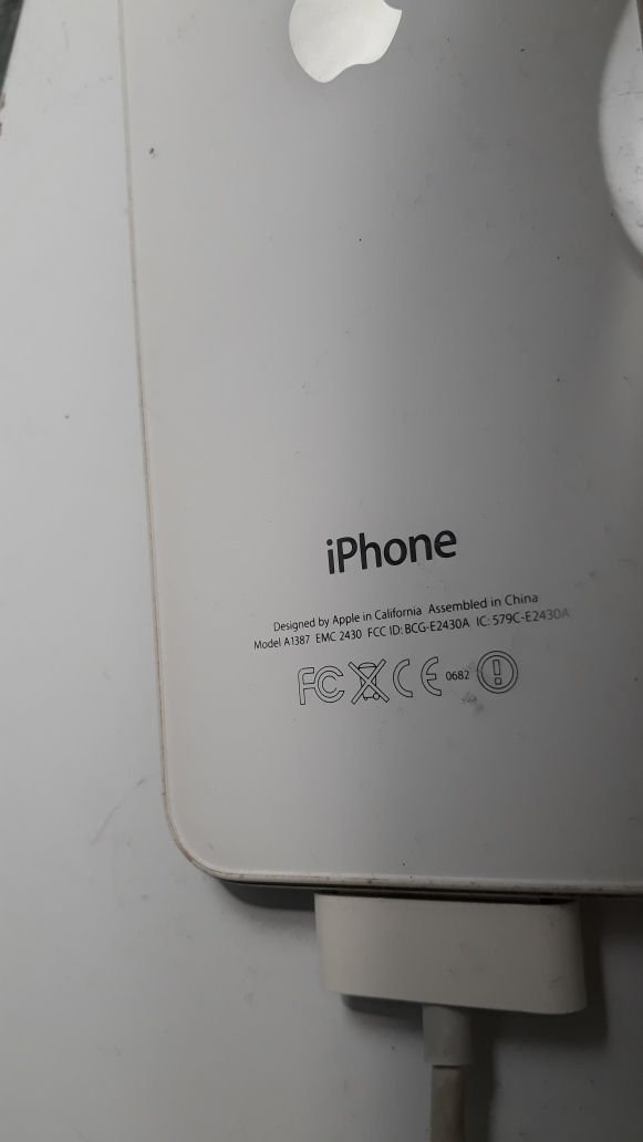 Iphone Apple  A 1387  / Polskie menu