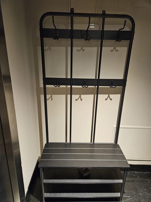 Cabide banco com sapateira Ikea NIPÅSEN