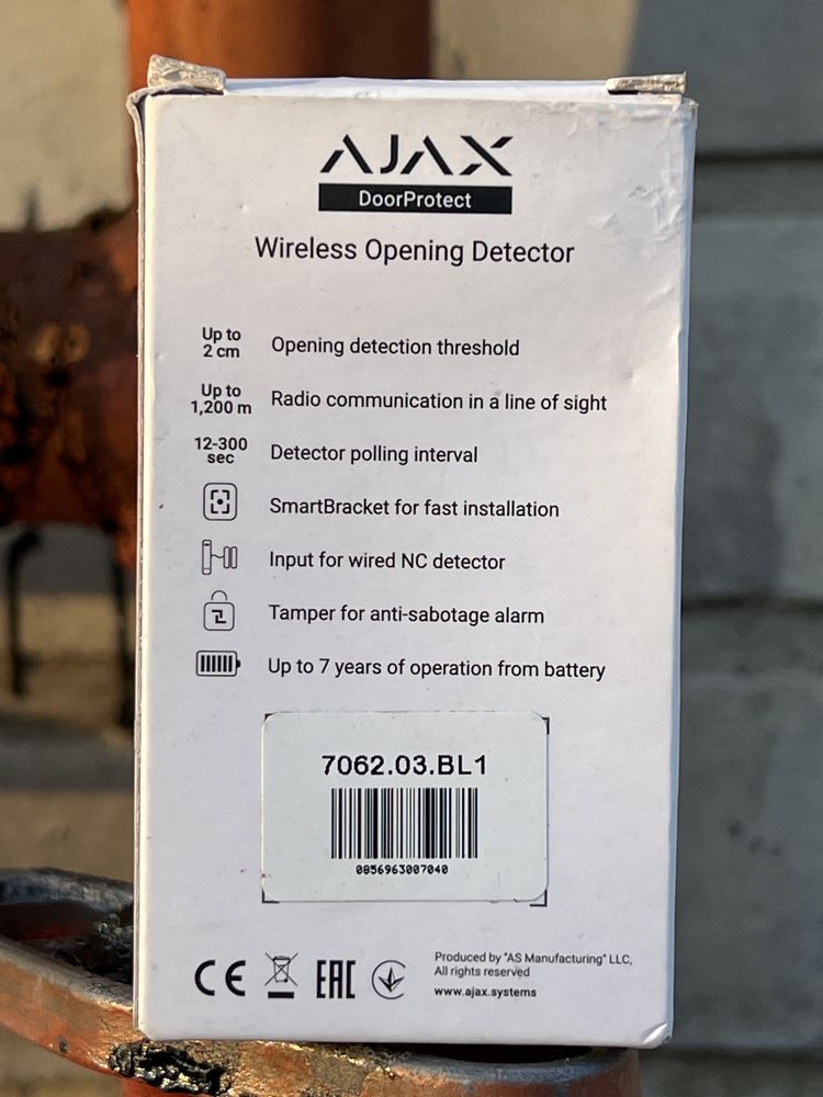 Ajax DoorProtect