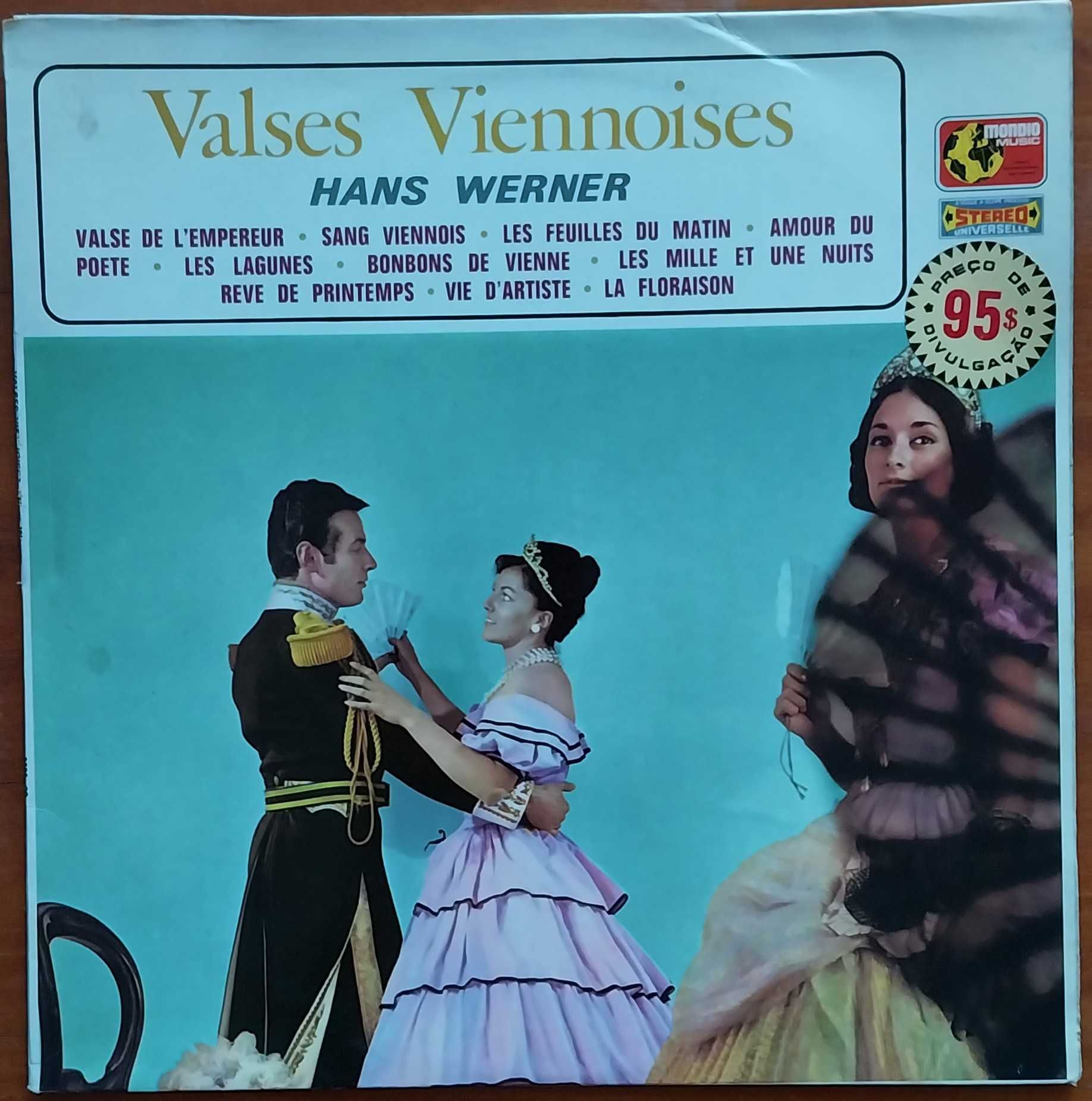 vinil: Hans Werner et Son Orchestre “Valses viennoises”