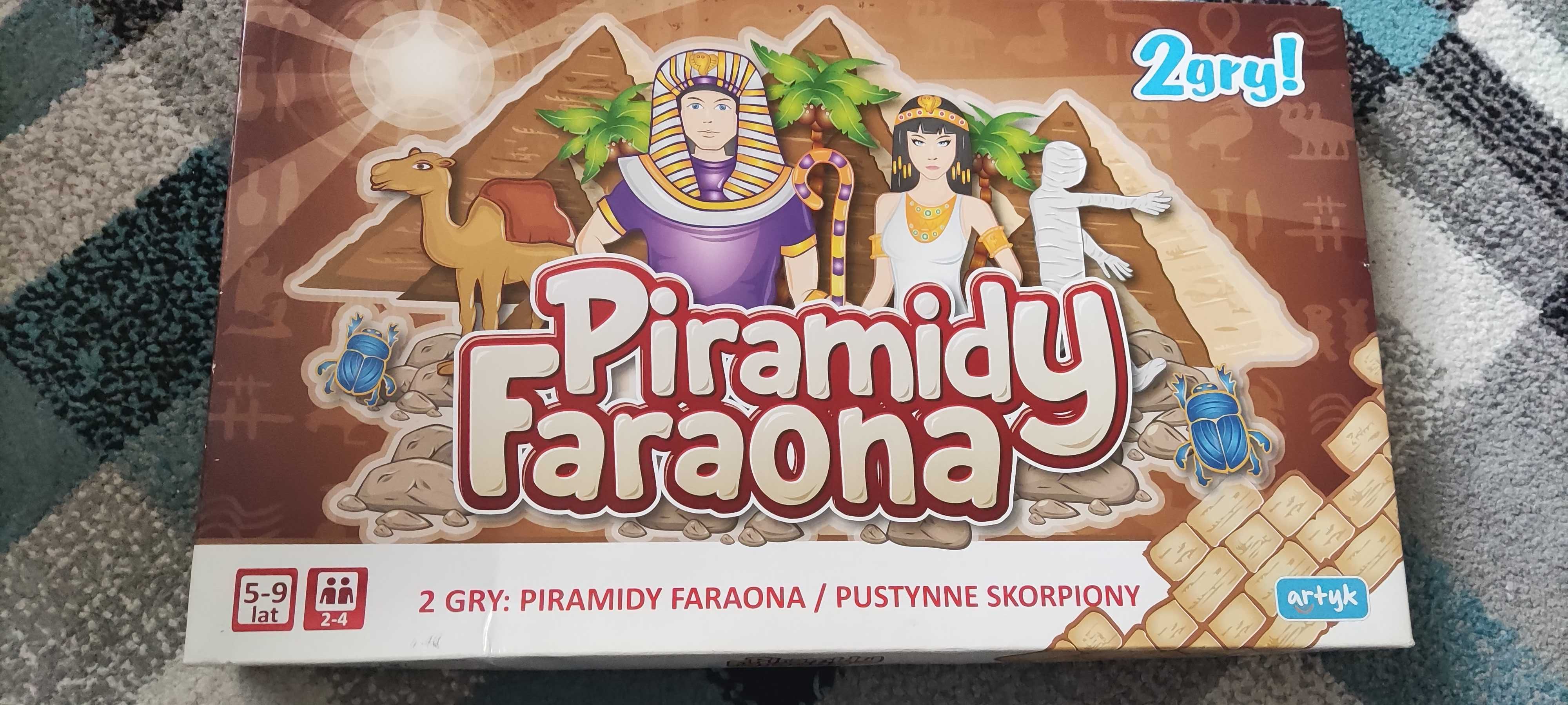 Gra planszowa Piramidy faraona