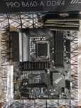 MSI Pro b660-A (s1700)+ ddr4 3600Mhz 4x8Gb