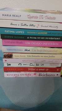 Livros romance-varias autores