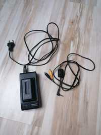 Panasonic kamera vhs video ac adaptor bateria i kabel