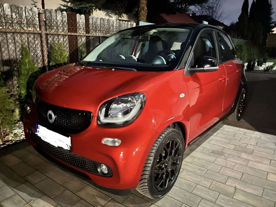 SMART FORFOUR - IDEALNY - skóry - tylko 74 000 przebiegu