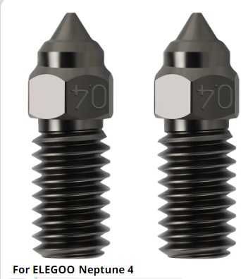 Сопло Elegoo Neptune4/4 Pro/ Plus/ Max Загартована сталь Creality 3/S1