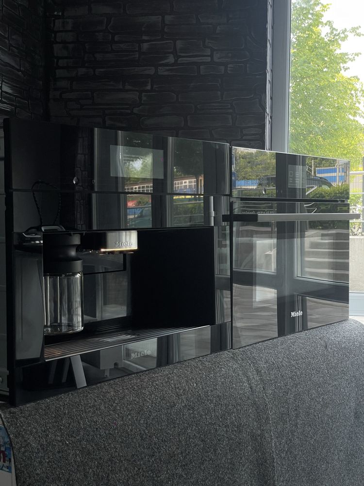 Топ Комлект!Духовка з мікрохвильовкою+Кавомашина Miele H 7640 CVA 7840