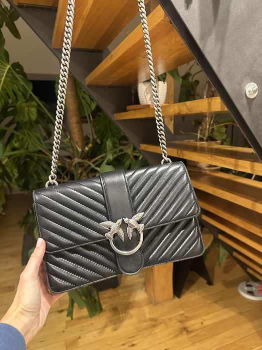 Torebka czarna -  PINKO - oryginalna