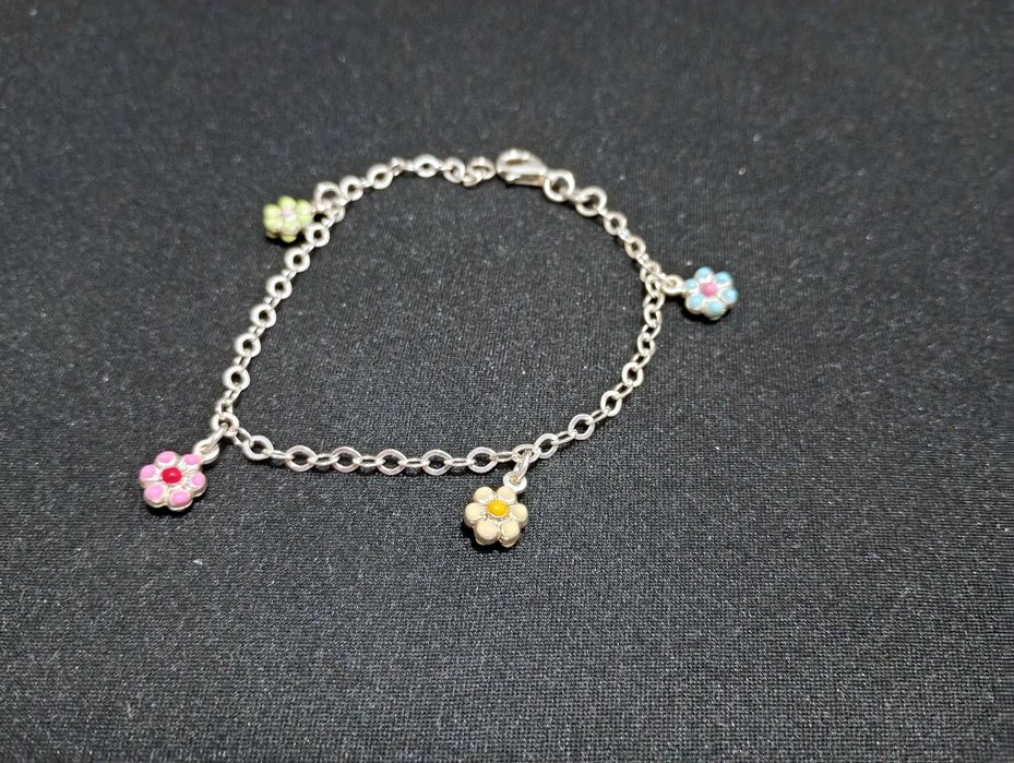 Pulseiras de menina em prata