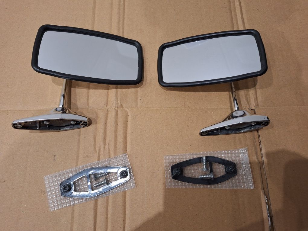 Lusterka chromowane syrena 104 105 fiat 125p 126p