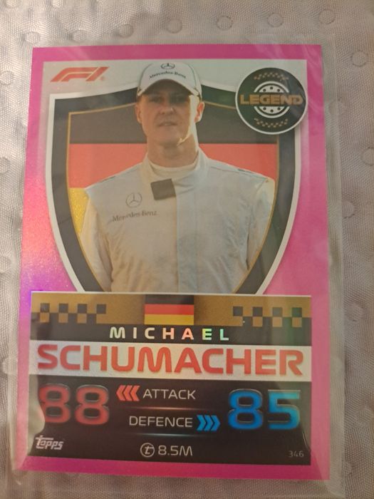 Michael Schumacher F1 TOPPS Turbo Attax 2023