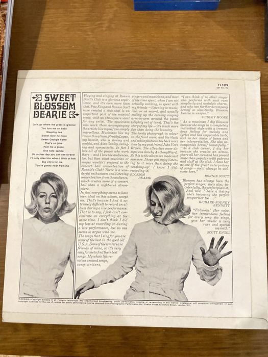 Vinil Steet Blossom Deari - Jazz