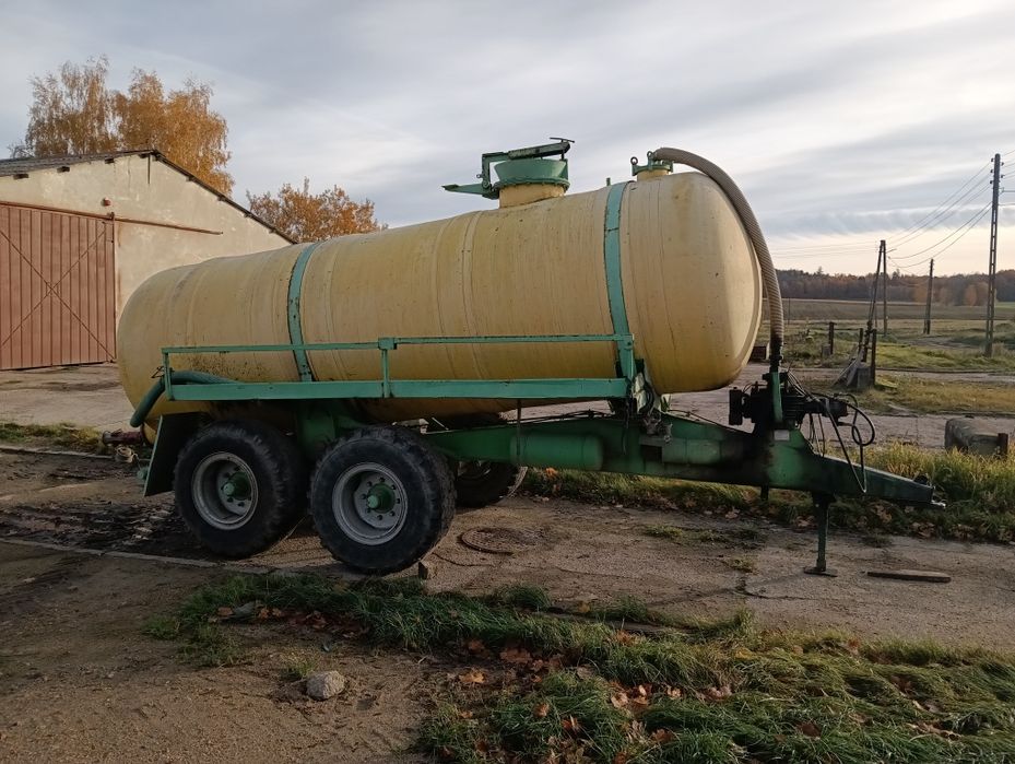 Beczkowóz fortschritt hts 10000l beczka asenizacyjne szambiarka