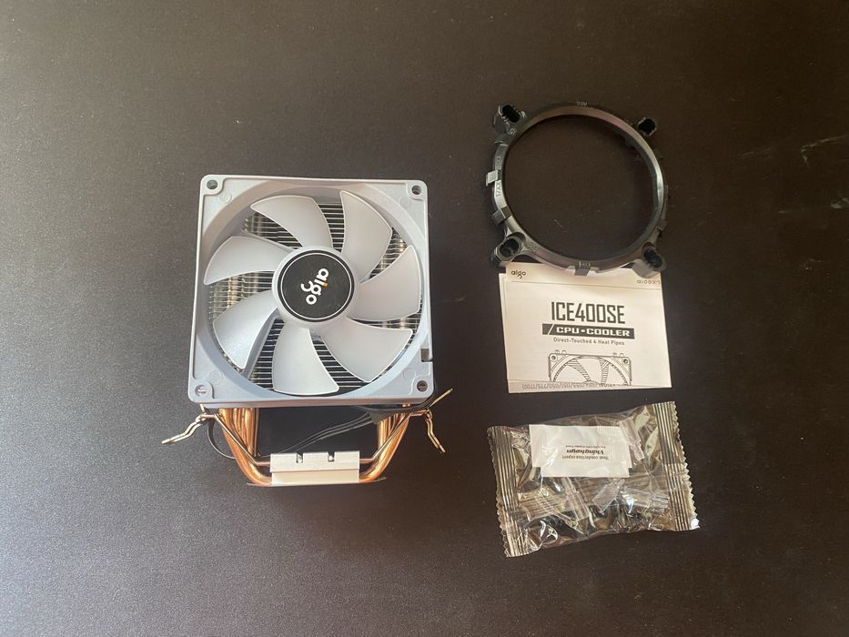 Кулер Aigo ICE400SE | 4 теплові трубки | Під AM4/AM5/Intel | 160W TDP