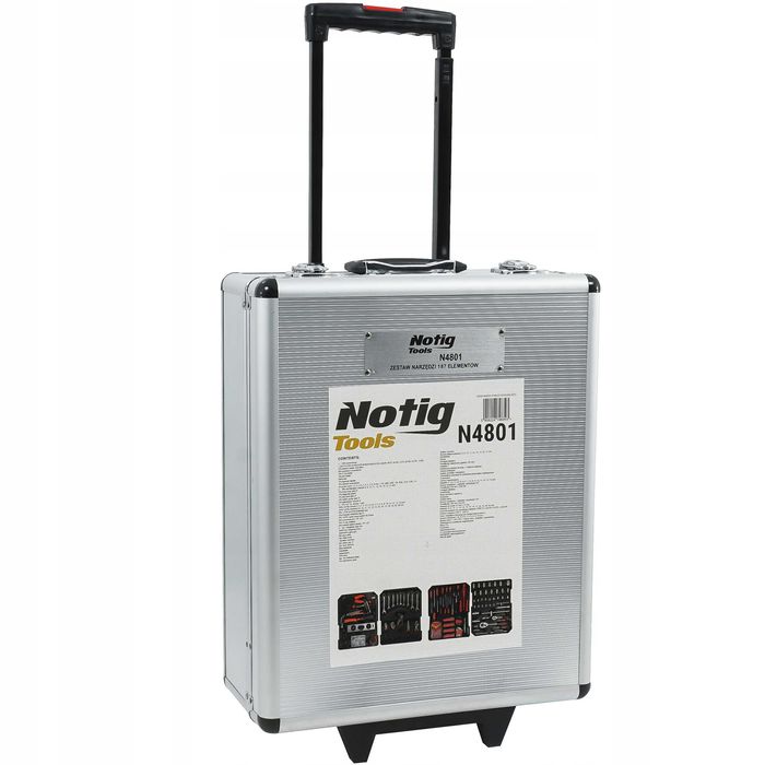 ZESTAW KLUCZY NASADOWYCH Narzędzi Walizka Narzędziowa Klucze Nasadowe