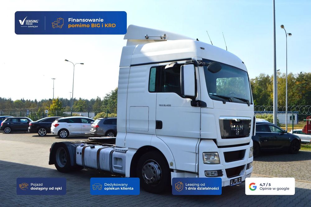 MAN TGX 18.400 Low Deck  [13966] kabina XLX, tempomat, CB radio, FV 23% VAT.