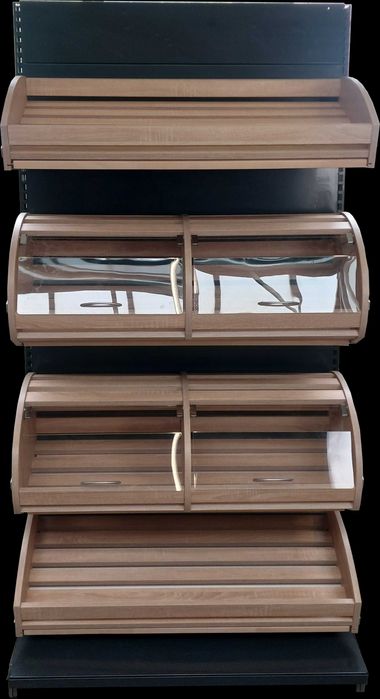 REGAŁ SKLEPOWY na pieczywo piekarniczy na chleb lada sklepowa sonoma