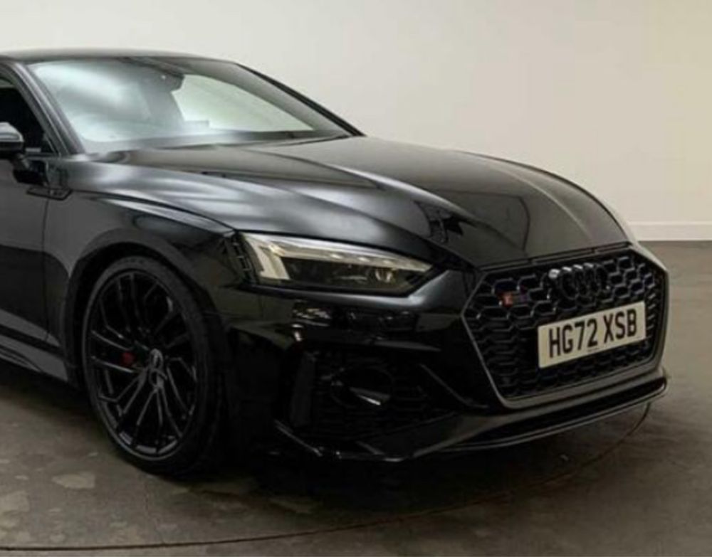 Drzwi lewe czarne AUDI RS5 8W przednie przód tyl tylne Do ZAŁOŻENIA