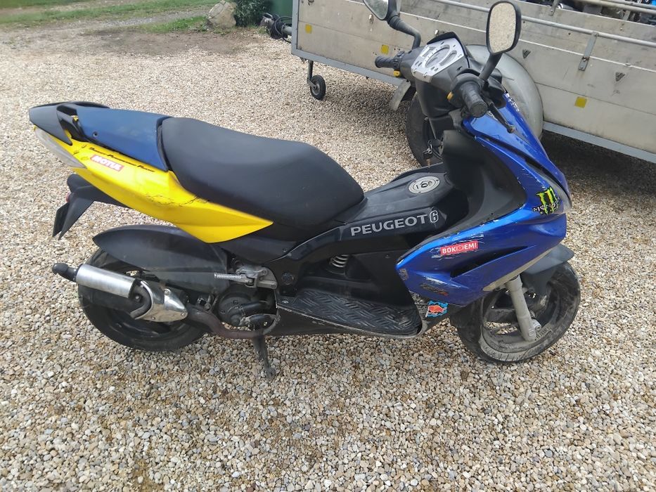 Peugeot Jet Force 50 na gaźniku zarejestrowany + gratisy