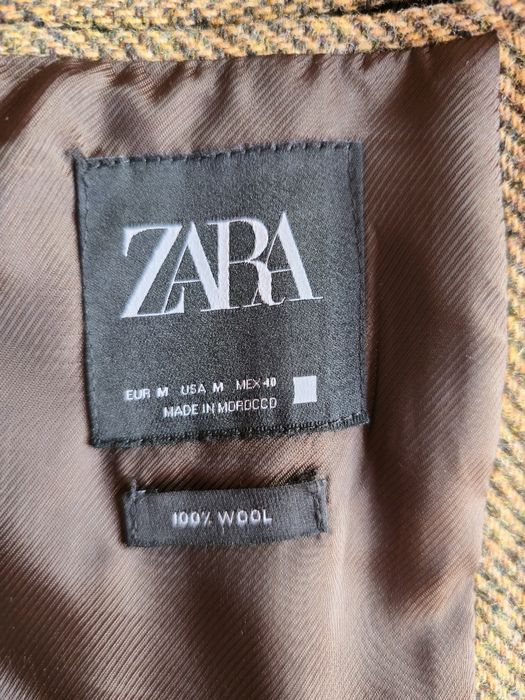 Blazer castanho espiga