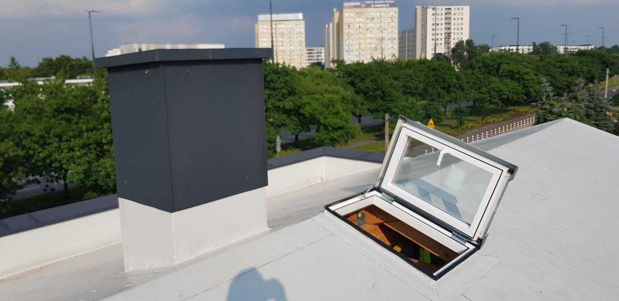 Dachy płaskie Dekarz Tarasy Balkony Obróbka blacharska Hydroizolacja