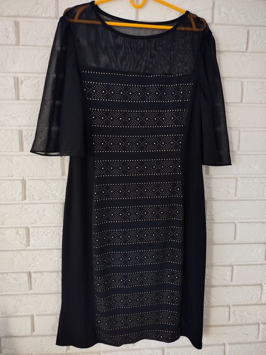 Sukienka wieczorowa /roz L-XL /Cekiny