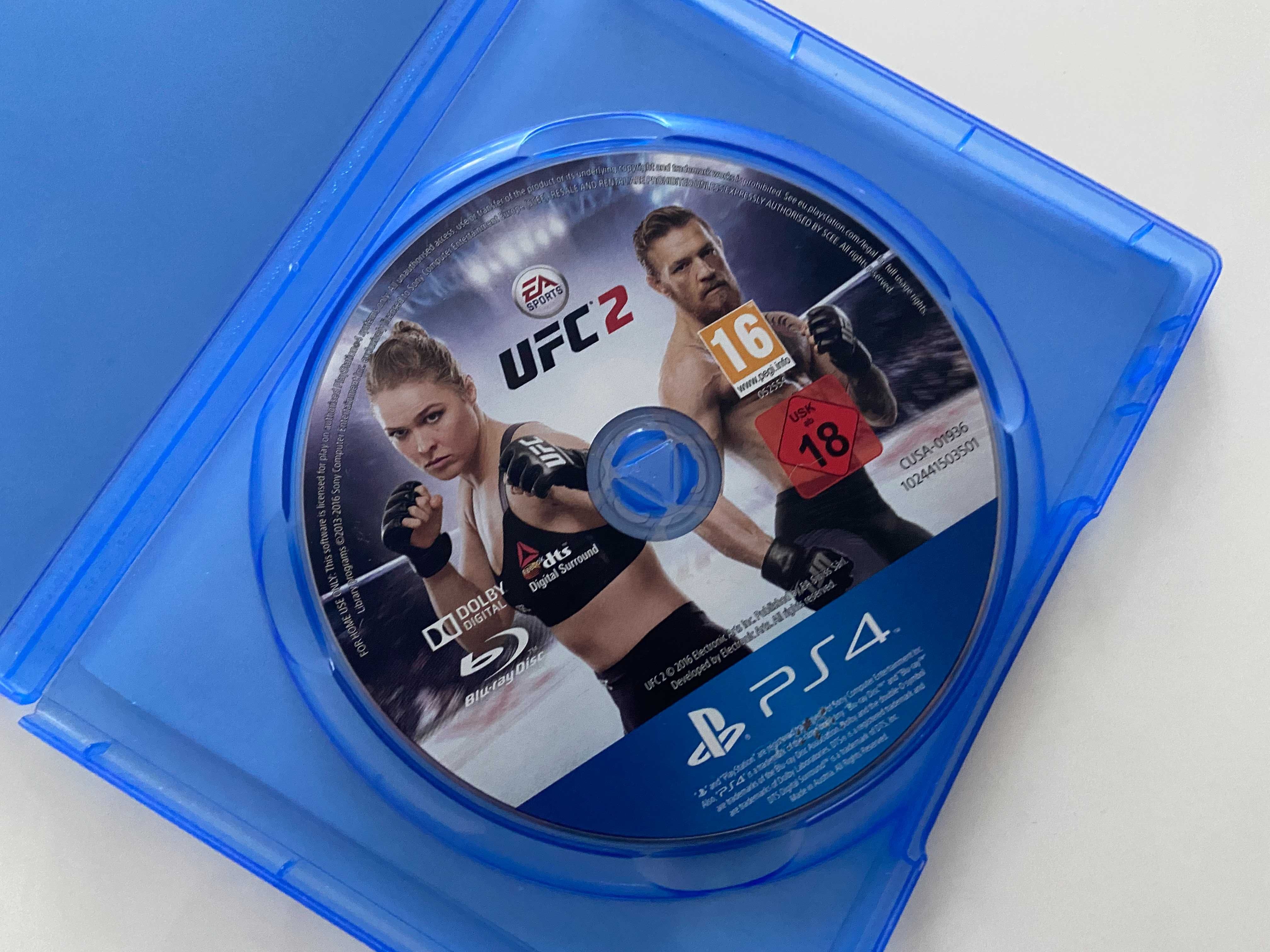 UFC 2 II PS4 EA Sports Playstation 4 Gra Sporty Walki