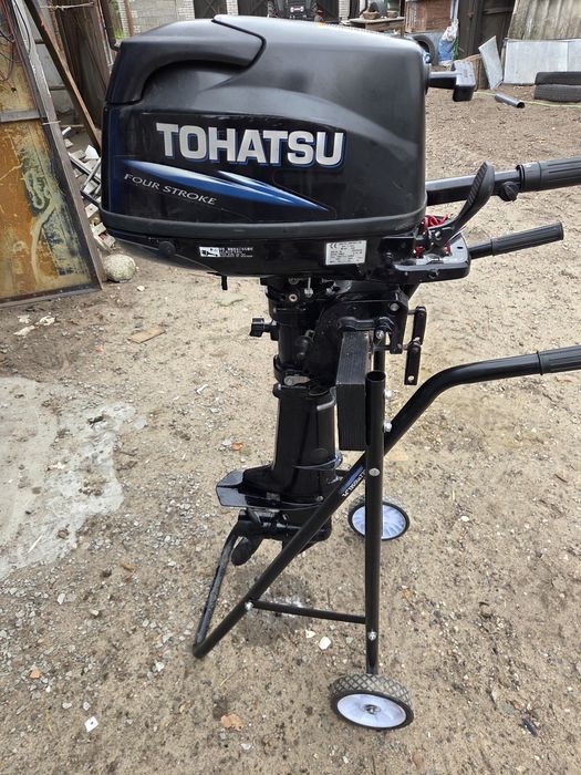 Silnik zaburtowy Tohatsu MFS6C 6km, stopa S, 2013r