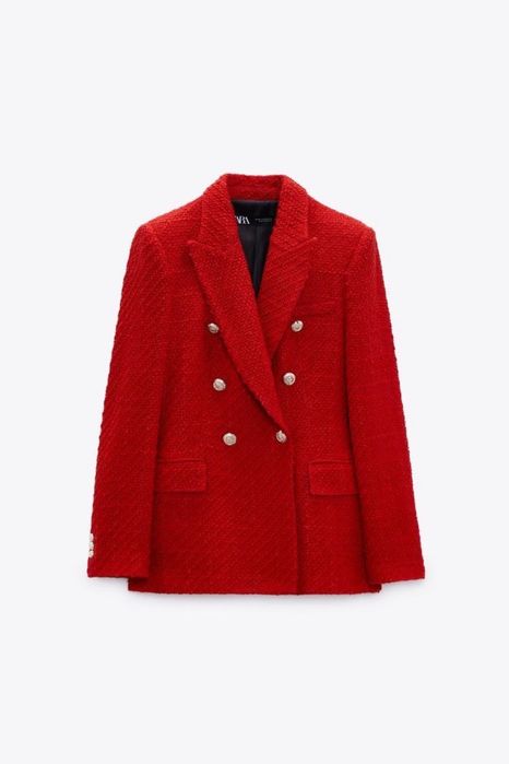 Піджак/жакет червоний ZARA