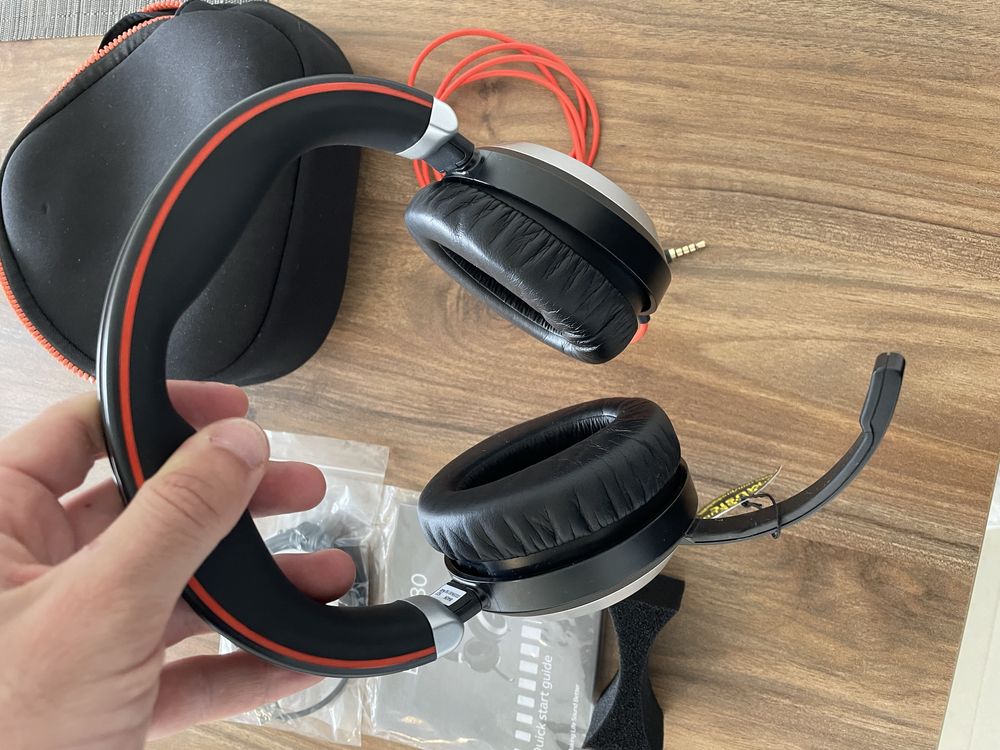 Jabra Evolve 80 Headset / Novos