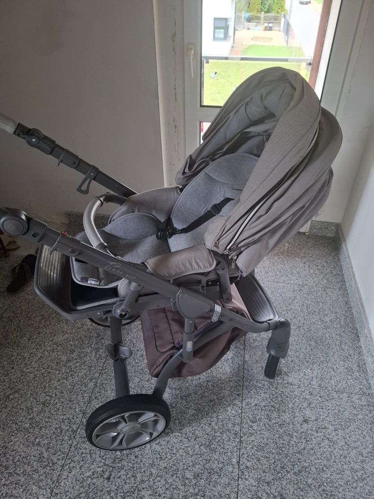 Roan Bass Soft wozek 2w1 gondola spacerówka 2 stelaże