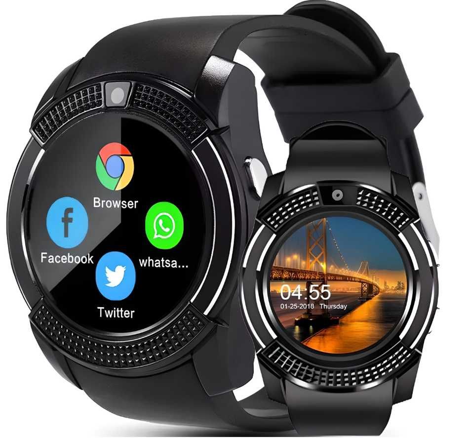 Smartwatch V8 Zegarek Smart Watch PL KARTA SIM SD