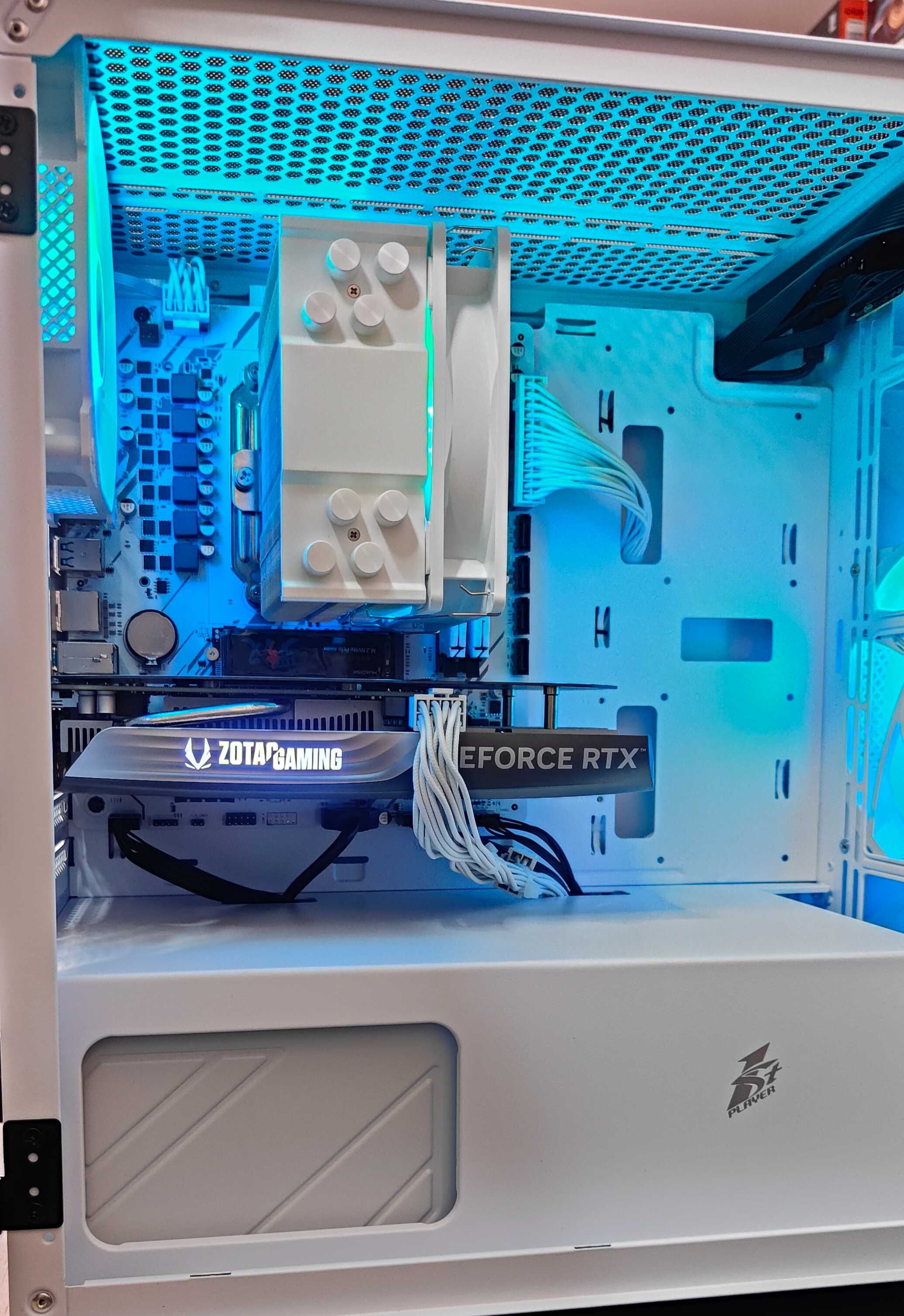 RTX4060 R5 5500 ОЗУ 32G M2 Новий Ігровий Комп'ютер Системний блок ARGB