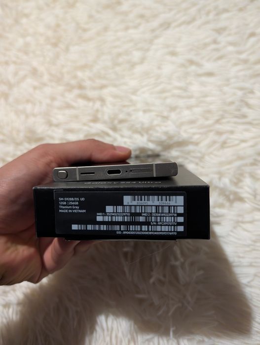 Samsung Galaxy S24 Ultra 256GB + Capa MagSafe + Carregador 65W