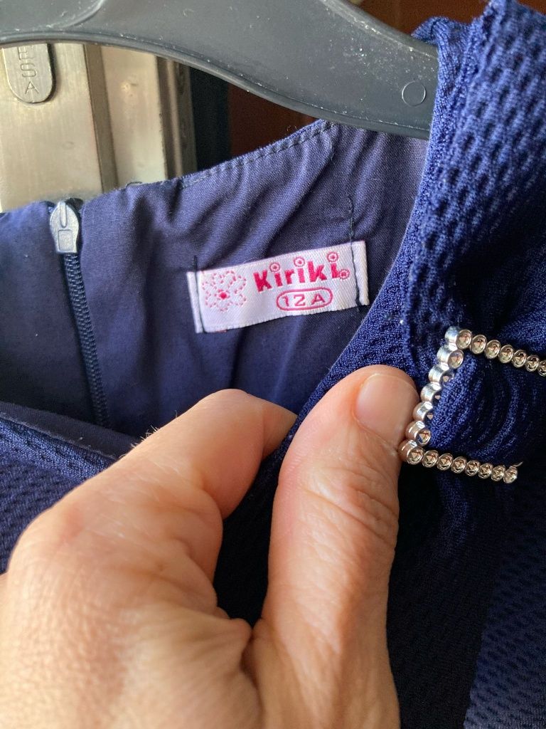 Vestido azul marca kiriki