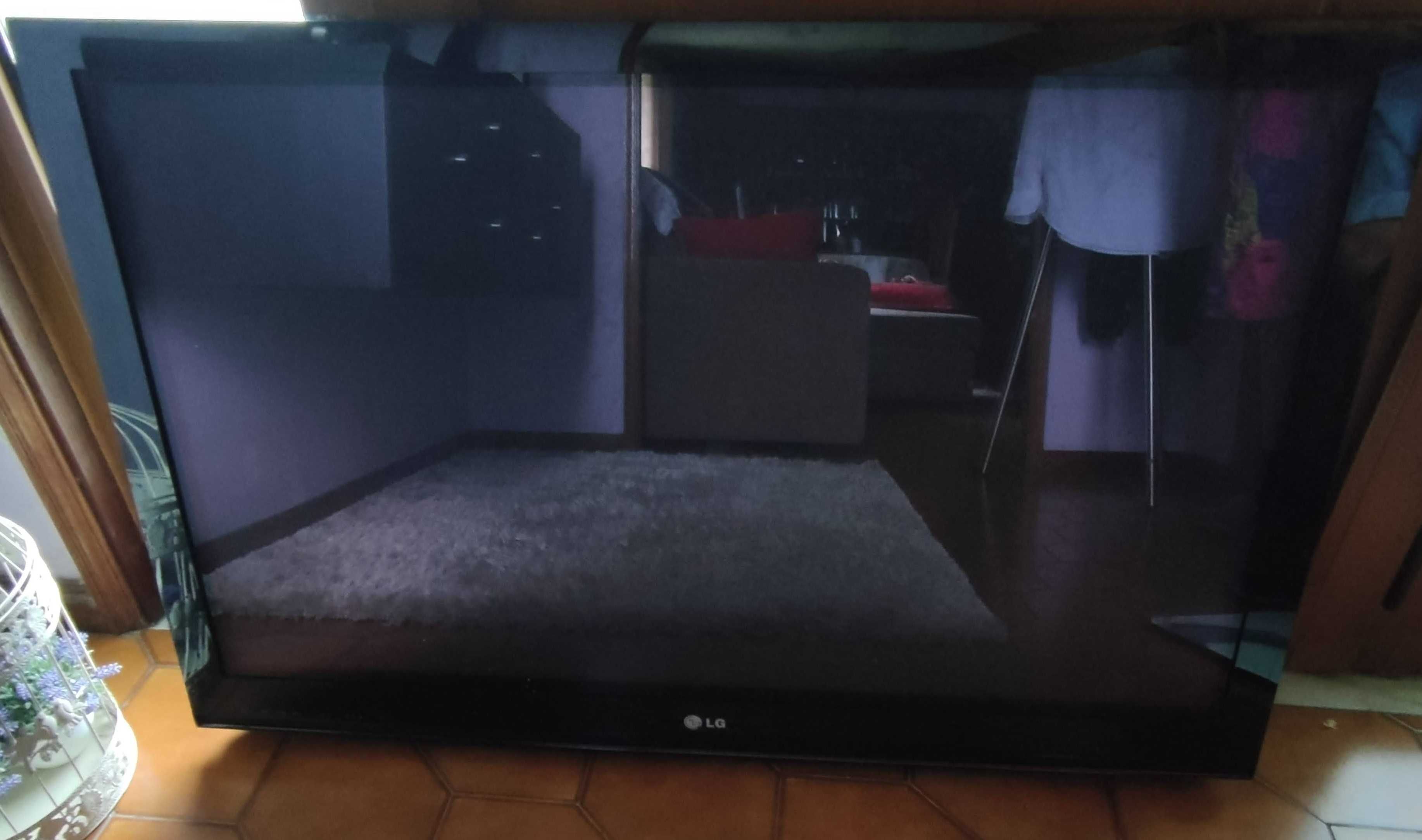 TV LG 42'' queimada