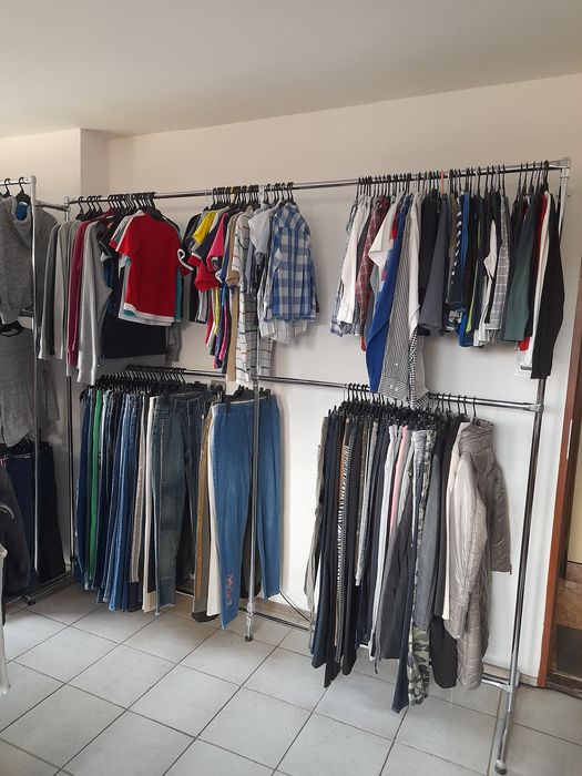 Regał przyścienny 240x215x118