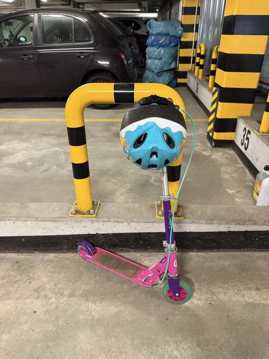 Hulajnoga Oxelo plus kask