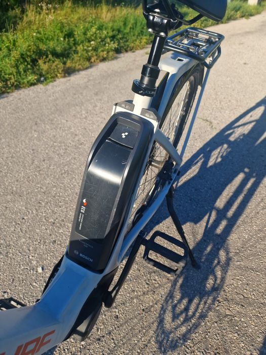 Cube Touring Hybrid 400 Easy Entry elektryczny rower trekkingowy Grey'