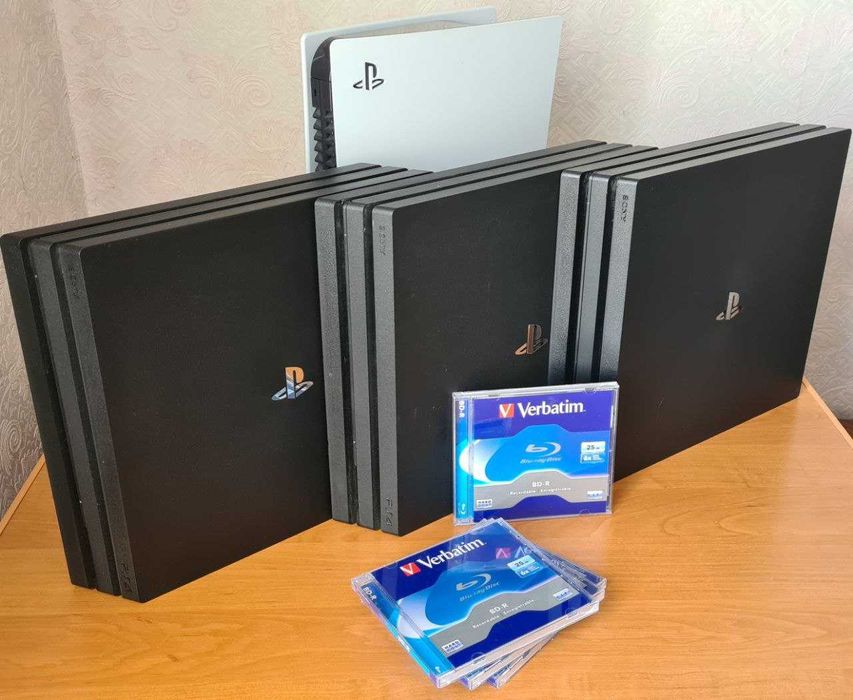 Диск для Playstation 4, 5 запис BD-R Verbatim Jewel, BD-JB GoldHEN