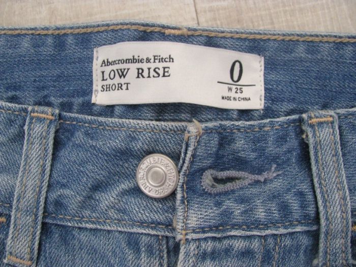 !!Rewelacyjne shorty spodenki damskię Abercrombie jeans roz. xs-s!!