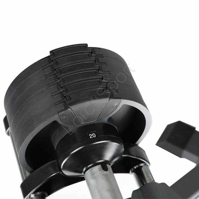 Zestaw hantli systemowych ze stojakiem FINNLO SMARTLOCK 2x20 kg