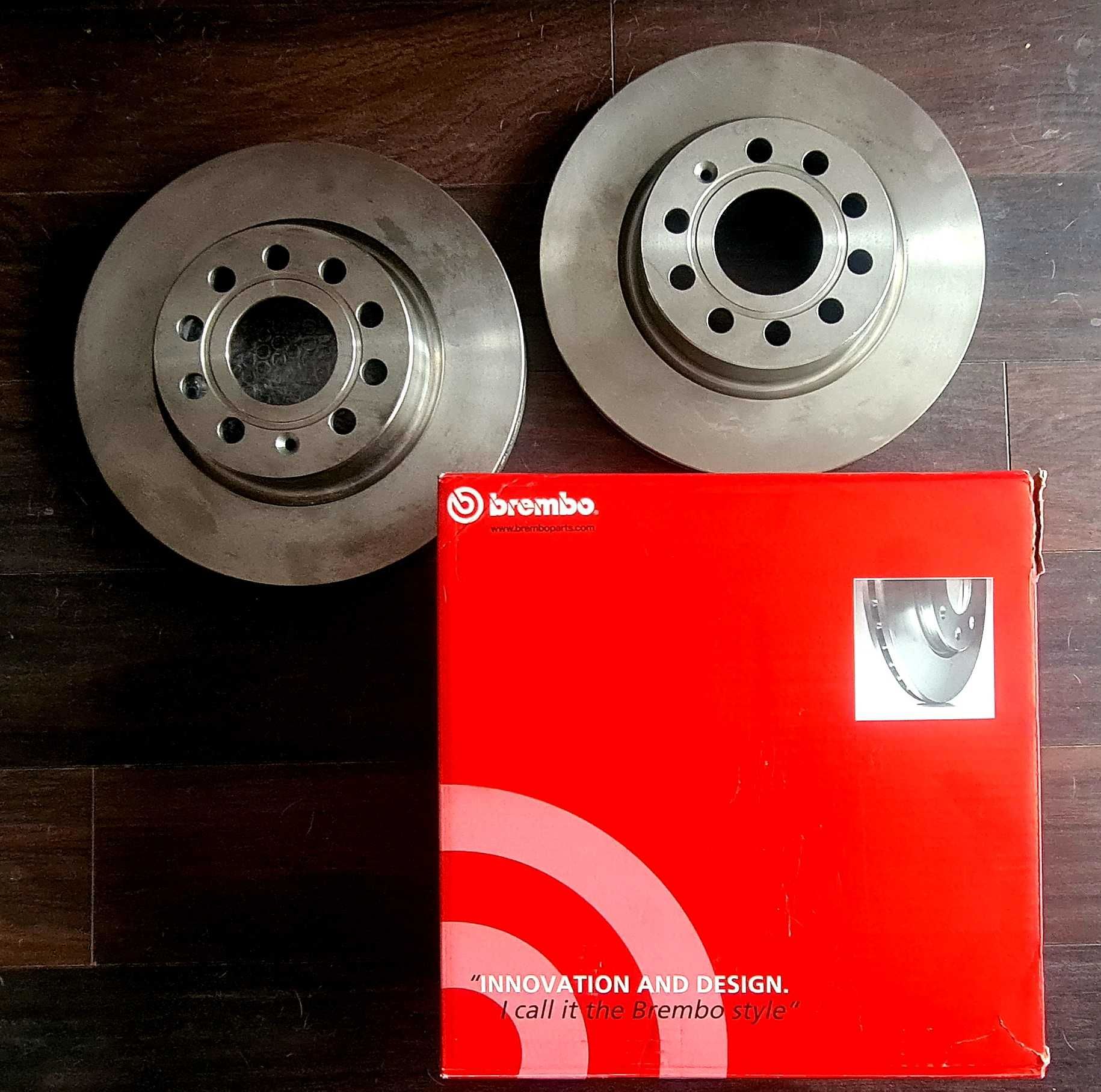 Nowe Oryg.Tarcze hamulcowe Brembo 09.9167.10 do Audi,Seat,Skoda,Vw