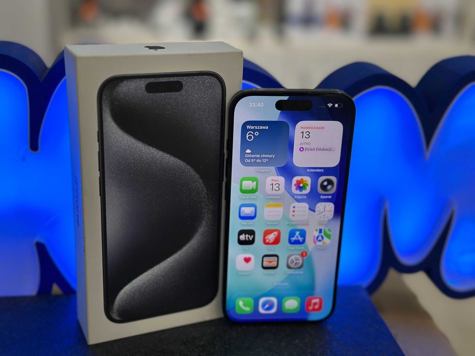 Apple iPhone 15 Pro 256GB Blue Titanium / RATY