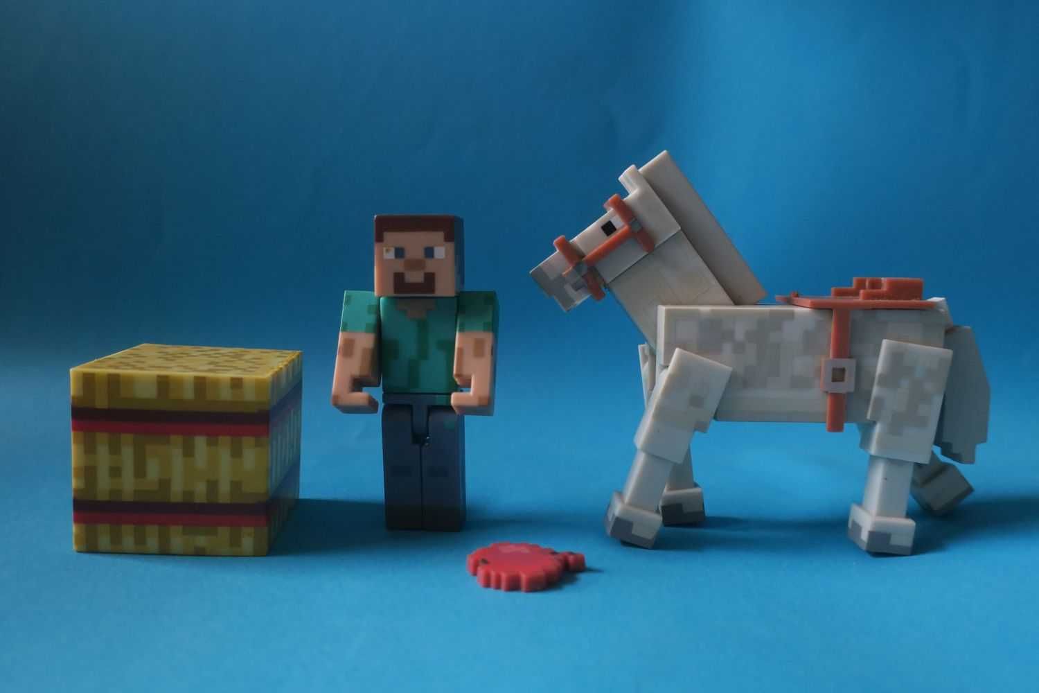 Zestaw Steve i koń Minecraft figurki Minecraft