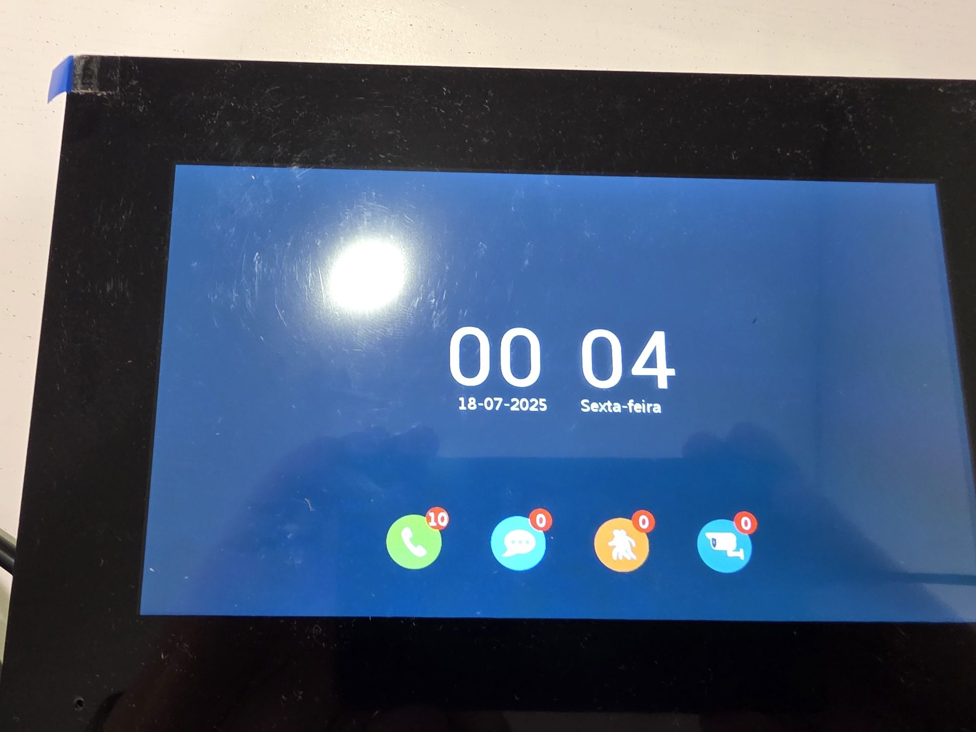 Videoporteiro 7" 1080p Touch WiFi TUYA